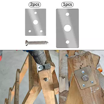 Ступенчатая лестница Усиление Фиксирующий лист Стабилизатор Прочная стальная пластина для бытовой стремянки