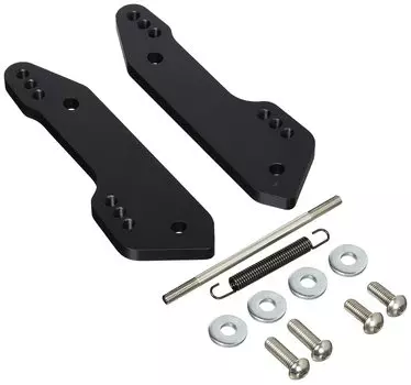 Ступенчатая смещенная пластина HURRICANE, черная GSX250R HF5307 чёрный