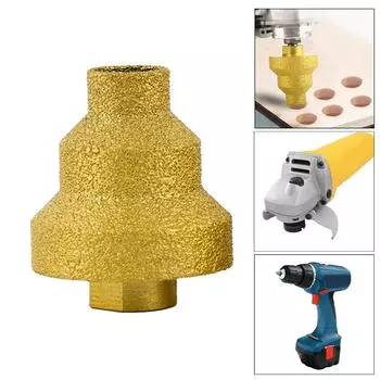 Ступенчатое сверло с алмазными частицами, ступенчатое сверло 20-35-50 мм для металла, дерева и пластика, конусное сверло, открывалка отверстий