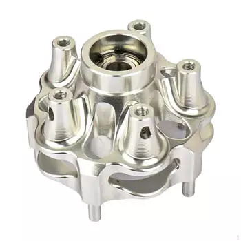 Ступица переднего колеса из алюминиевого сплава с ЧПУ для тормозного диска argent