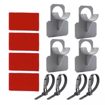 Прочные держатели для шлангов для бассейна, 4 шт. в упаковке, предназначены для защиты стенок вашего бассейна