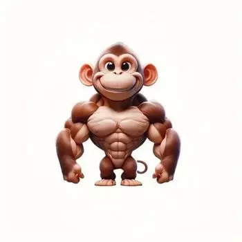 Style Acrylic Cartoon Muscle Monster Car Interior Decor Hanging Accessory Personalization For 1