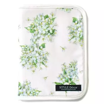 STYLE Decor Mother and Child Notebook For Jasmine White W0105200 Case, Girls, Multi-case, Popular, Zipper, Cute, Two,