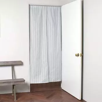 STYLE Decor Room Divider Curtain Curtain Stylish Scandinavian Blindfold 180cm Length 86cm x 180cm Mist Gray Stripe W3801510