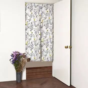 STYLE Decor Room Divider Curtain Curtain Stylish Scandinavian Blindfold 150cm Length 86cm x 150cm Botanical Garden W3800600