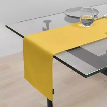 STYLE Decor Table Center x Cotton Reversible Type Plain Ox Citron Yellow W2603100 Дорожка/Стол (30см 100см) 100%