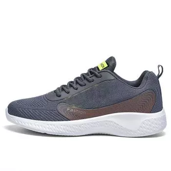 Style Men Fashion Black Lighting Running Sneakers New Style Casual Sports Shoes Mesh Shoes A3 Factory Wholesale High Quality New 40 чёрный