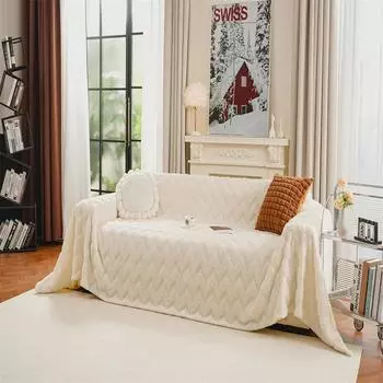 Style Sofa Cushion Advanced Sense Non-Slip Sofa Cover Cloth Autumn and Winter Living Room Sofa Towel Sofa Cover 180X130