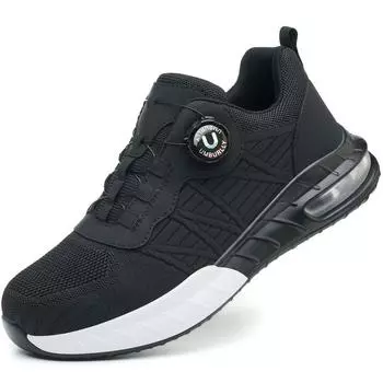 Styles Men Safety Boots With Steel Toe Cap Anti-smash Work Sneakers Safety Shoes Indestructible Work Boots Light Breathable 38