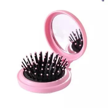 Styling Tool Compact Makeup Mirror Air Cushion Comb Massage Comb Hair Comb with Mirror Folding Airbag Comb Air Cushion Comb