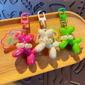 Stylish Acrylic Keychain , Durable & Chic Car Key Accessory for Men and Women, Perfect Gift for Friends, Bag Pendant Accessories зелёный