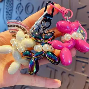 Stylish Acrylic Keychain , Durable & Chic Car Key Accessory for Men and Women, Perfect Gift for Friends, Bag Pendant Accessories зелёный