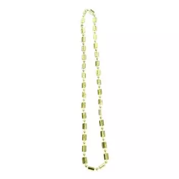 Stylish Mardi Gras Bead Necklaces in Vibranting Color Portable for Parades Parties Supplies and Carnival Celebrations золотой