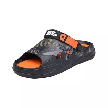 Stylish men s sandals Lightweight non-slip slippers outdoor beach casual sports sandals Walking flip-flops Bathroom men s shoes 39-40