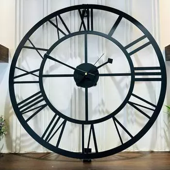 Stylish Modern Classic Design Wall Mount Clocks | Elegant 12-Inch Wall Hanging Timepiece for Home, Office, Living Room, Bedroom Decor (Roman Number)