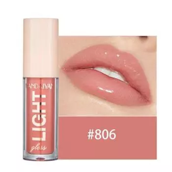 Stylish Only I Know Mirror Home DecorElegant Mermaid Pearl Mirror Lip Gloss Moisturizing Glossy Waterproof Women Makeup Glay, 06, 06 06, 06 06