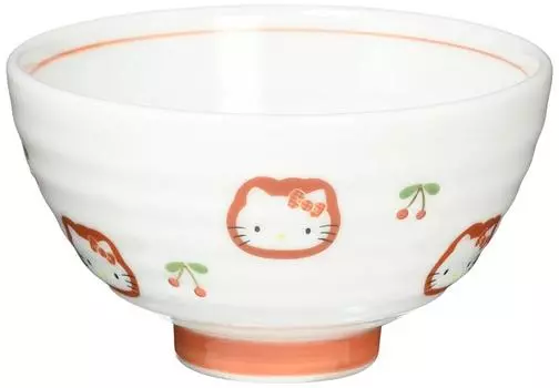 Stylish rice Arita ware HELLO KITTY Hello Kitty tea bowl Japanese RICE BOWL bowl Porcelain/Size(cm) 10.7x6.2/No434368
