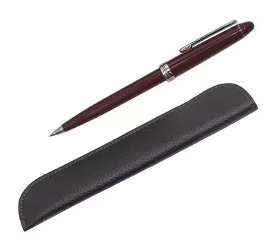 Stylish Synthetic Leather Pencil Case Slim Neo D60 Mechanical Pencil Set Red 3 Pack T23-LS042-PK60S-R-3