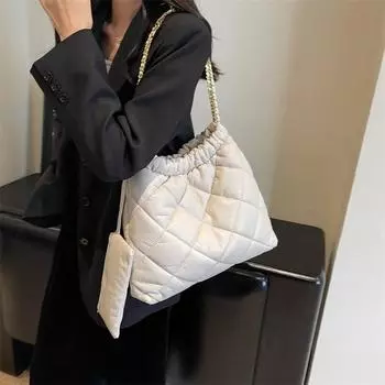 Стильная женская сумка через плечо из ПУ