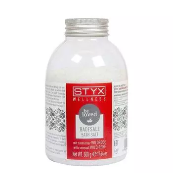 STYX sea salt rose oil bath salt 500g