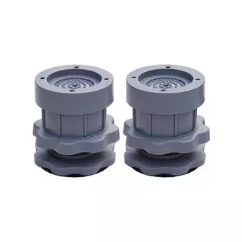 (SU)2 шт., противоскользящая и шумопонижающая стиральная машина, увеличивающая опору для ног One size серый