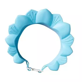 (SU)Baby Cartoon Ванная комната Защита ушей Душ Шапочка для ушей One size синий