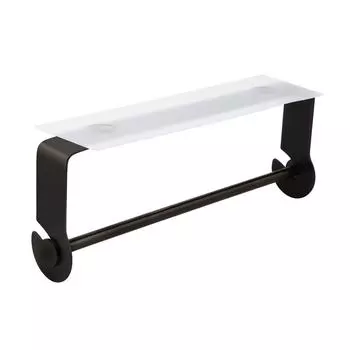 (SU)Держатель для бумажных полотенец под шкафом для ванной комнаты на кухне One size чёрный