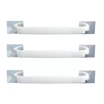 (SU)Держатель для полотенец Настенная самоклеящаяся подвесная вешалка для ванной комнаты Полка One size белый