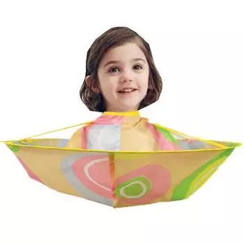 (SU)Дети Мальчик Стрижка Накидка Платье Парикмахерская Фартук Парикмахерские Дети One size жёлтый