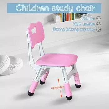 (SU)Детский комбинированный рабочий стол пластиковый рабочий стол можно поднимать и опускать One size розовый