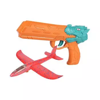 (SU)Игрушки-самолеты, легкий летающий самолет из пенопласта, большая игрушка для метания, модели игрушек-самолетов, подарки на день рождения для мальчиков и девочек( Нет со светом) One Size зелёный