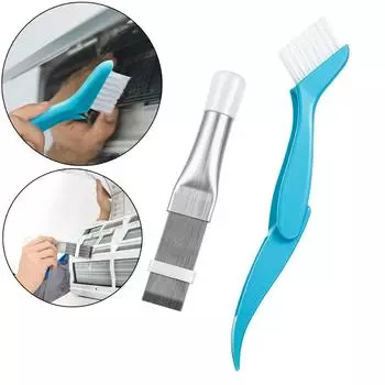 (SU) Инструмент для ребер кондиционера Гребень змеевика Конденсатор кондиционера, отопления, вентиляции и кондиционирования воздуха Универсальный радиатор One size серебряный