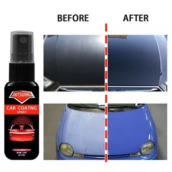 (SU)Керамическое покрытие, автомобильный польский спрей-герметик, набор Nano Prote, 30 мл/50 мл One size