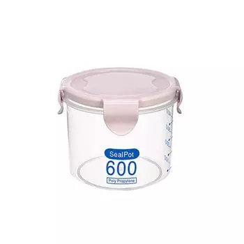 (SU)Контейнеры для хранения продуктов питания, кухонный ящик для хранения, герметичный пластиковый контейнер для консервации продуктов питания для кухни One Size синий