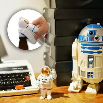 (SU)Креативное украшение пивной мебели космического космонавта One size