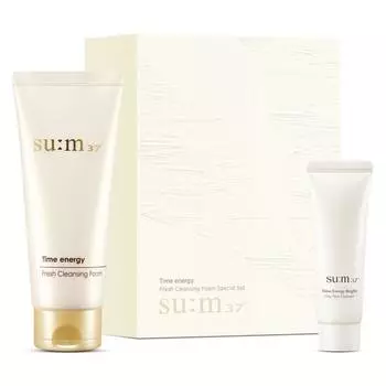 Су:m37 Degree Time Energy Fresh Очищающая пенка Набор (2 типа)