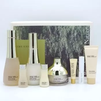 SU:M37 Time Energy 3шт Специальный набор, Увлажнение, корейская косметика, Kbeauty, пробник