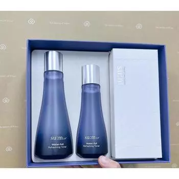 SU:M37 Water-full Refreshing Toner 170мл+100мл, Увлажняющий, Корейская косметика, Kbeauty, пробник