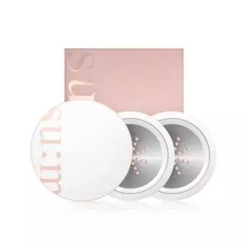 Су:м 37 градусов Sunaway Cooling Moisture Sun Cushion CC EX 1 оригинальный продукт + 2 сменных блока, 1 шт.