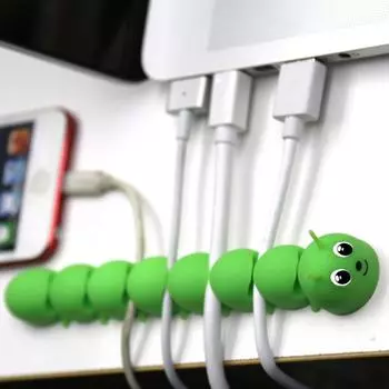 (SU)Многофункциональное настольное силиконовое устройство для отделки и фиксации проволоки Caterpillar One size зелёный