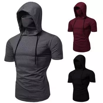 (SU)Мужская цветная повседневная модная рубашка с короткими рукавами и лацканами XXL серый