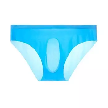 (SU)Мужские цельные 3d трусики Бесшовные ледяные шелковые трусы Трусы Дышащие трусы L