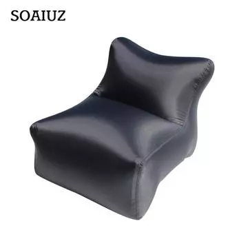 (SU)Надувной шезлонг, кресло, диван, сумки, уличная вечеринка, кемпинг, путешествия, BK чёрный