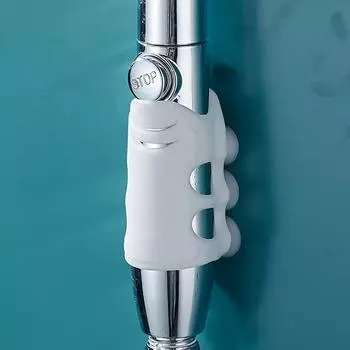 (SU)Насадка для душа в ванной комнате, подвижный кронштейн, мощное сиденье на присоске, патрон на присоске One size белый