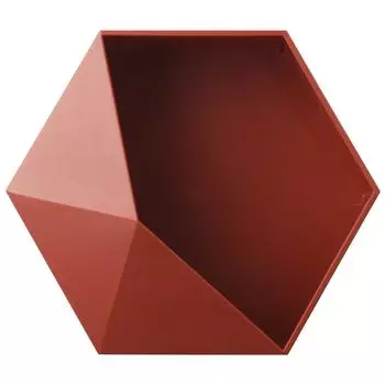 (SU)Настенная полка для хранения в ванной комнате, органайзер для туалета и ванны, домашний держатель One size красный