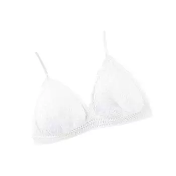 (SU)Новое женское нижнее белье на слинге с кружевом на груди без стального кольца, нижнее белье Free синий