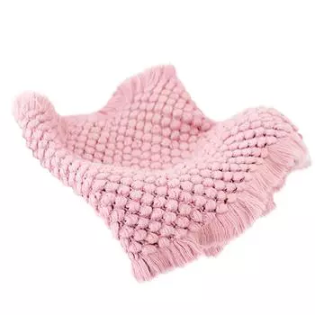 (SU)Новорожденный ребенок фото ананас одеяло реквизит фотография одеяло фотографический коврик WH белый