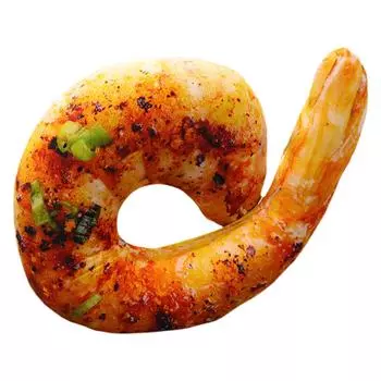 (SU)Офисный дремлющий подголовник с запеченной губкой-рыбой-мечом для путешествий One size