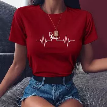 (SU)Пасхальная женская футболка больших размеров с летним принтом и круглым вырезом, футболка с короткими рукавами, верхняя блузка