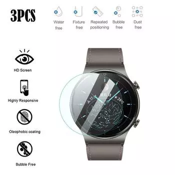 (SU)Передняя защитная пленка из закаленного стекла HD для Watch 2 Pro 46 мм GT One size
